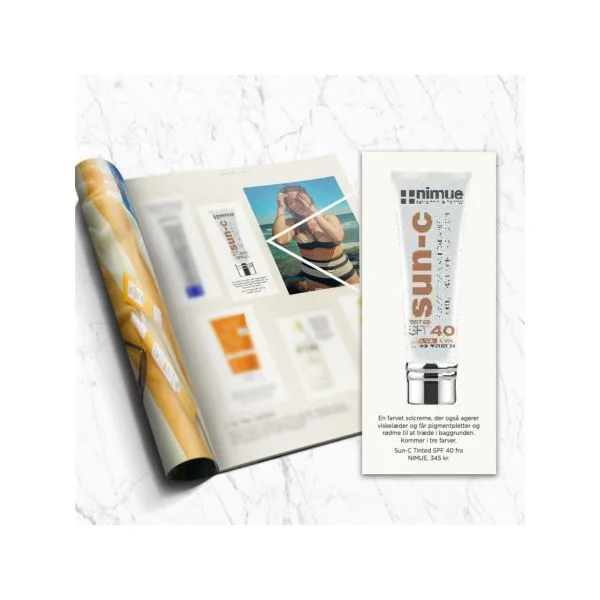 Sun C Tinted SPF40 Light 60 ml - Billede 2