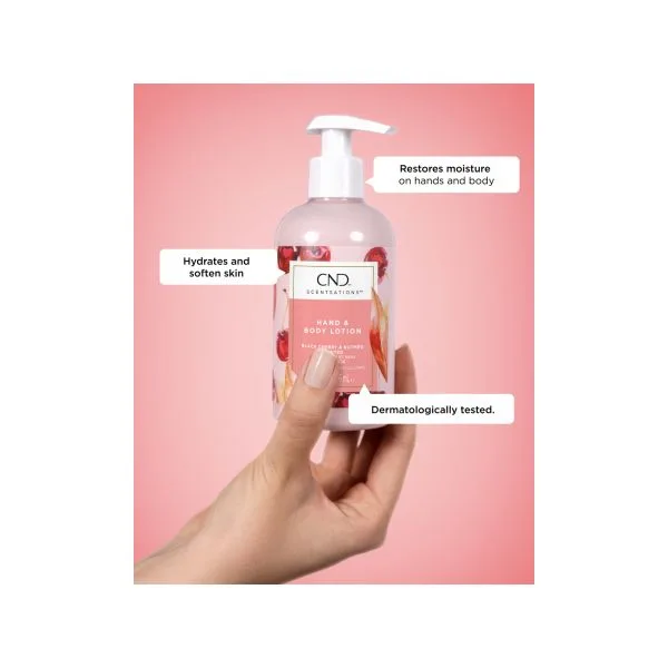 Scentsations Black Cherry & Nutmeg Lotion 245 ml - Billede 2