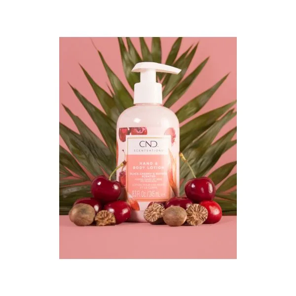 Scentsations Black Cherry & Nutmeg Lotion 245 ml - Billede 4